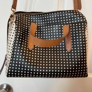 Fossil Polka Dot Purse